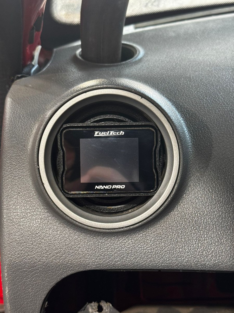 Suporte Wb Nano Pro/wb Antiga Fueltech Gol G4 G5 Difusor Ar Nano Pro/nova Nano