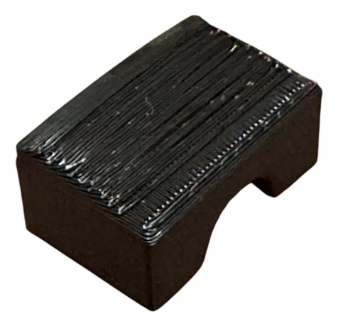 Par Castanha Guia Deslizante Trilho Maquina Vidro Passat Preto