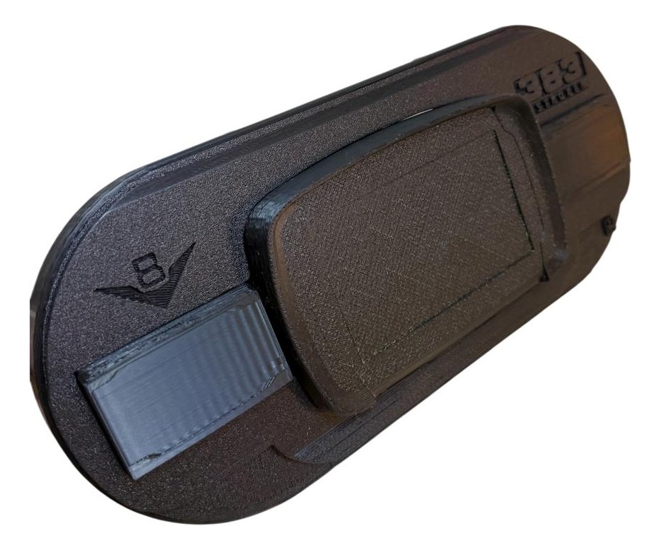 Suporte Ft550 + 2 Wb Nano Antiga Para Troller 2015+ Preto