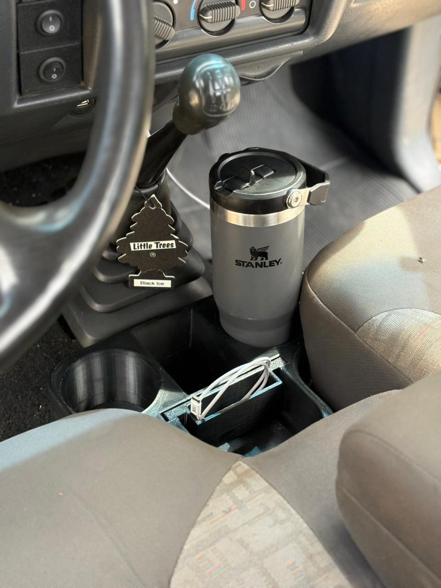 Console Central Compatível Com S10 2001-2011 (impressão 3d) Preto